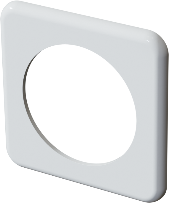 FSD-1x1 Plaque de recouvrement fraisé