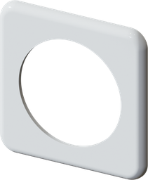 FSD-1x1 Plaque de recouvrement fraisé